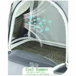 LITZEE Sac à Dos De Transport Pour Chien Et Chat Pour Animal De Compagnie Pet Carrier Pour Petit Pet En Plein Air Randonnée Camping -45x36x31cm -Cage, caisse et transport pour chien Soldes 27988593 5