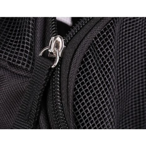 BETTERLIFE Sac à Main Pour Chat De Centre Commercial, Sac De Messager Pliable, Lavable Et Détachable Pour Chats, Chatons Et Chiens, Avions Pour Animaux De Compagnie (43 * 23 * 29 CM) Noir 4 BETTERLIFE Sac à Main Pour Chat De Centre Commercial, Sac De Messager Pliable, Lavable Et Détachable Pour Chats, Chatons Et Chiens, Avions Pour Animaux De Compagnie (43 * 23 * 29 CM) Noir – Image 4