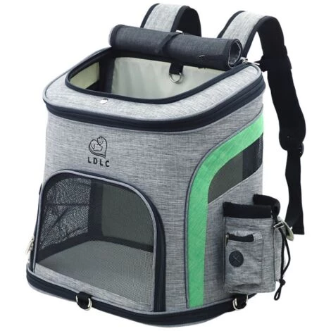 Triomphe Sac à Dos Pour Animaux De Compagnie Sac à Dos Pour Animaux De Compagnie Oxford Cloth Go Out Sac à Dos Portable Pour Chats Et Chiens, L, Gris Vert 1 Triomphe Sac à Dos Pour Animaux De Compagnie Sac à Dos Pour Animaux De Compagnie Oxford Cloth Go Out Sac à Dos Portable Pour Chats Et Chiens, L, Gris Vert