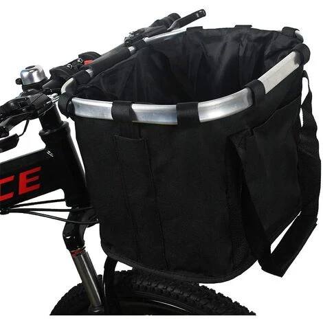 Kueatily Panier De Vélo Support Pour Chien Pliable Amovible, Avec Panier De Guidon De Vélo Réglable Libération Rapide Facile à Iinstaller 1 Kueatily Panier De Vélo Support Pour Chien Pliable Amovible, Avec Panier De Guidon De Vélo Réglable Libération Rapide Facile à Iinstaller
