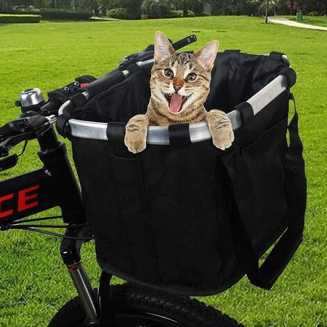 Kueatily Panier De Vélo Support Pour Chien Pliable Amovible, Avec Panier De Guidon De Vélo Réglable Libération Rapide Facile à Iinstaller 3 Kueatily Panier De Vélo Support Pour Chien Pliable Amovible, Avec Panier De Guidon De Vélo Réglable Libération Rapide Facile à Iinstaller – Image 3