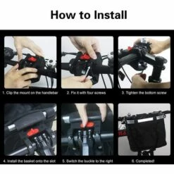 Kueatily Panier De Vélo Support Pour Chien Pliable Amovible, Avec Panier De Guidon De Vélo Réglable Libération Rapide Facile à Iinstaller 9 Kueatily Panier De Vélo Support Pour Chien Pliable Amovible, Avec Panier De Guidon De Vélo Réglable Libération Rapide Facile à Iinstaller -Cage, caisse et transport pour chien Soldes 28506168 5