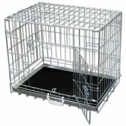 Bc-elec - 5663-0144XL Cage De Transport Pour Chien Et Autres Animaux, Taille XXL 107*70*77cm - Gris