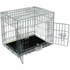 Bc-elec - 5663-0144XL Cage De Transport Pour Chien Et Autres Animaux, Taille XXL 107*70*77cm - Gris -Cage, caisse et transport pour chien Soldes 2852688 3