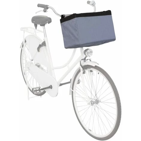 TRIXIE Panier Avant De Vélo Pour Animaux 38x25x25 Cm Gris - Gris 1 TRIXIE Panier Avant De Vélo Pour Animaux 38x25x25 Cm Gris - Gris