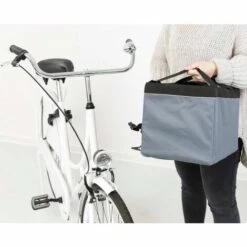 TRIXIE Panier Avant De Vélo Pour Animaux 38x25x25 Cm Gris - Gris 9 TRIXIE Panier Avant De Vélo Pour Animaux 38x25x25 Cm Gris - Gris -Cage, caisse et transport pour chien Soldes 29188202 5