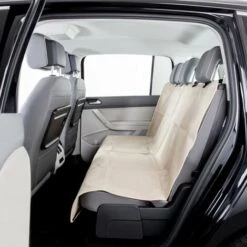 Housse De Banquette Auto Pour Chiens 140x120 Cm Divisible Beige TRIXIE - Beige -Cage, caisse et transport pour chien Soldes 29188285 3