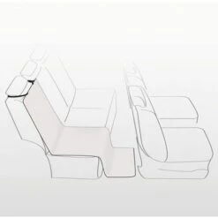 Housse De Banquette Auto Pour Chiens 140x120 Cm Divisible Beige TRIXIE - Beige -Cage, caisse et transport pour chien Soldes 29188285 5