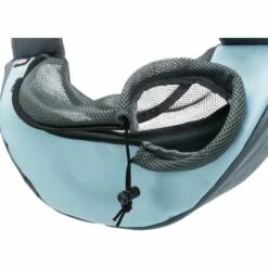 Sac à Bandoulière Pour Animaux De Compagnie Gris Clair Et Bleu TRIXIE - Bleu -Cage, caisse et transport pour chien Soldes 29227336 4