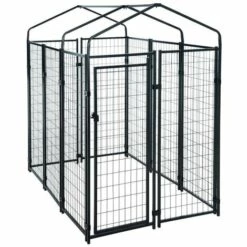 ESTEXO Niche Pour Chien Cage Pour Chien Maison Pour Chien 185x117x185cm 8 ESTEXO Niche Pour Chien Cage Pour Chien Maison Pour Chien 185x117x185cm -Cage, caisse et transport pour chien Soldes 29543068 4