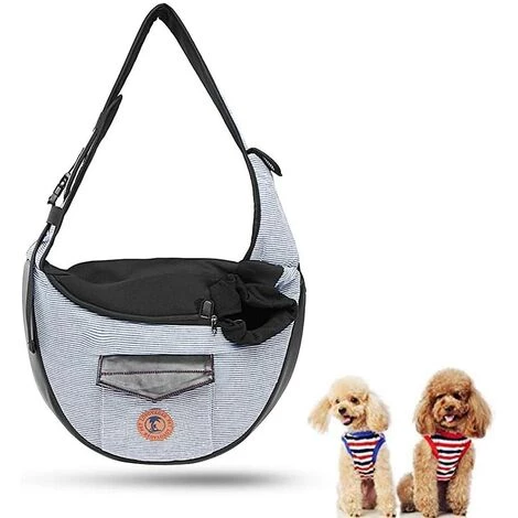 Perle Rare Sac Pour Animaux De Compagnie, Sac De Transport Pour Chat Et Chien, Avec Bandoulière, Transport Mains Libres, Gris 28 * 36cm 1 Perle Rare Sac Pour Animaux De Compagnie, Sac De Transport Pour Chat Et Chien, Avec Bandoulière, Transport Mains Libres, Gris 28 * 36cm