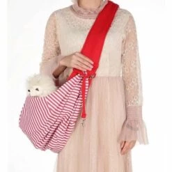 Perle Rare Sac Pour Animaux De Compagnie Pliable à Une épaule Sac Diagonal Arrière Pour Animaux De Compagnie Sac à Dos Pour Chien Respirant Sac De Transport Pour Sac Pour Animaux De Compagnie (longueur 83 * Largeur 45, XBD200) -Cage, caisse et transport pour chien Soldes 29871408 4