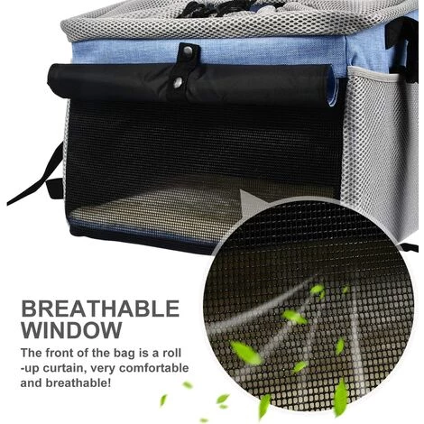 Perle Rare Panier De Vélo, Augmenter Le Sac Pour Animaux De Compagnie 4 Perle Rare Panier De Vélo, Augmenter Le Sac Pour Animaux De Compagnie – Image 4