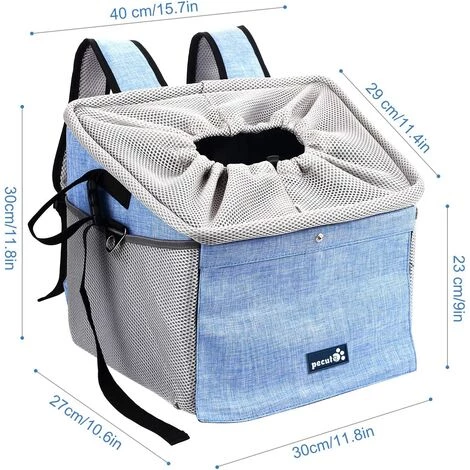 Perle Rare Panier De Vélo, Augmenter Le Sac Pour Animaux De Compagnie 5 Perle Rare Panier De Vélo, Augmenter Le Sac Pour Animaux De Compagnie – Image 5