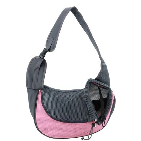 DONTODENT Sac De Transport Pour Chien Sac Bandoulière Pour Chien Sac De Transport Chiot Chat Épaule Pour Animaux De Compagnie Sling Sac Transporteur(rose) 1 DONTODENT Sac De Transport Pour Chien Sac Bandoulière Pour Chien Sac De Transport Chiot Chat Épaule Pour Animaux De Compagnie Sling Sac Transporteur(rose)