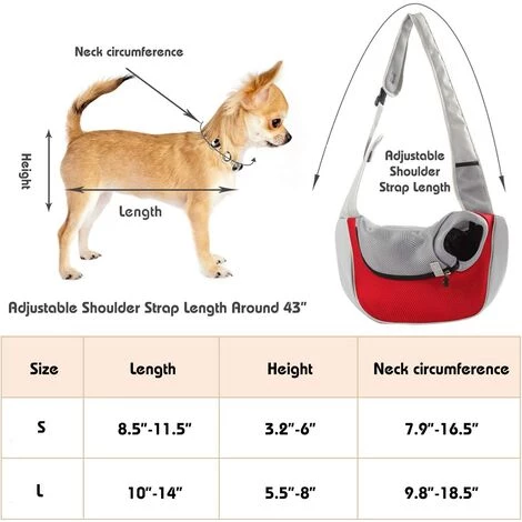 Betterlife Sac Pour Animaux De Compagnie Sac à Bandoulière Sac De Messager De Poitrine De Chien Sortant Sac Pour Animaux De Compagnie Portable Sac De Transport Pour Chien Chat Sac De Transport De Poitrine Sac De Messager Sac Pour Animaux De Compagnie Roug 2 Betterlife Sac Pour Animaux De Compagnie Sac à Bandoulière Sac De Messager De Poitrine De Chien Sortant Sac Pour Animaux De Compagnie Portable Sac De Transport Pour Chien Chat Sac De Transport De Poitrine Sac De Messager Sac Pour Animaux De Compagnie Roug – Image 2