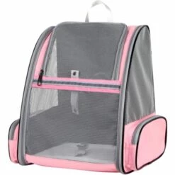 Betterlife Sac à Dos Pour Chien Petit Sac à Dos Pour Animaux De Compagnie Chat Chien Chiots Confortable Sac à Dos Pour Chat Sac à Dos De Voyage Voyage En Plein Air Camping Approuvé Air Bag Rose==