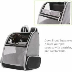 Betterlife Sac à Dos Pour Chien Petit Sac à Dos Pour Animaux De Compagnie Chat Chien Chiots Confortable Sac à Dos Pour Chat Sac à Dos De Voyage Voyage En Plein Air Camping Approuvé Air Bag Rose== -Cage, caisse et transport pour chien Soldes 30049647 4