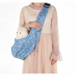 Betterlife Sac Pour Animaux De Compagnie Pliable à Une épaule Sac Diagonal Arrière Pour Animaux De Compagnie Sac à Dos Pour Chien Respirant Sac De Transport Pour Sac Pour Animaux De Compagnie (longueur 83 * Largeur 45, XBD191)