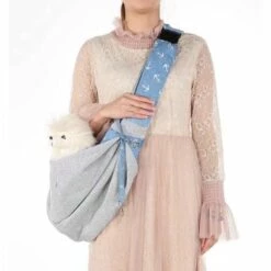 Betterlife Sac Pour Animaux De Compagnie Pliable à Une épaule Sac Diagonal Arrière Pour Animaux De Compagnie Sac à Dos Pour Chien Respirant Sac De Transport Pour Sac Pour Animaux De Compagnie (longueur 83 * Largeur 45, XBD191) -Cage, caisse et transport pour chien Soldes 30083639 4