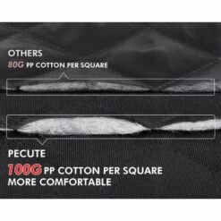 DEVENIRRICHE Pecute Housse De Siège Pour Chien 100% Imperméable, Housse Protection De Siège D'arrière Avec Fenêtre De Visualisation, Couverture Protection De Banquette Arrière Pour Voiture Et SUV(146 X 136cm,Noir) 8 DEVENIRRICHE Pecute Housse De Siège Pour Chien 100% Imperméable, Housse Protection De Siège D'arrière Avec Fenêtre De Visualisation, Couverture Protection De Banquette Arrière Pour Voiture Et SUV(146 X 136cm,Noir) -Cage, caisse et transport pour chien Soldes 30113777 4