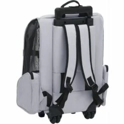 VidaXL Chariot Polyvalent Pliable Pour Animaux De Compagnie Gris - Gris 8 VidaXL Chariot Polyvalent Pliable Pour Animaux De Compagnie Gris - Gris -Cage, caisse et transport pour chien Soldes 30871456 4