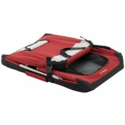Ferplast HOLIDAY Niche Portable Pour Chiens De Petite Et Moyenne Taille - 4 Tailles. Variante HOLIDAY 2 - Mesures: 49 X 34 X H 34 Cm - Bordeaux - Bordeaux -Cage, caisse et transport pour chien Soldes 31028253 3
