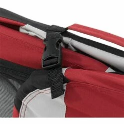 Ferplast HOLIDAY Niche Portable Pour Chiens De Petite Et Moyenne Taille - 4 Tailles. Variante HOLIDAY 2 - Mesures: 49 X 34 X H 34 Cm - Bordeaux - Bordeaux -Cage, caisse et transport pour chien Soldes 31028253 4