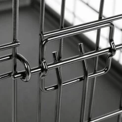 SIFREE Cage Pour Chiens,Cage D'exterieur1 Portes, Pliable, Transportable，61*46*48cm -Cage, caisse et transport pour chien Soldes 32327259 4