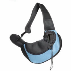 THSINDE Sac De Transport Pour Chien Sac Bandoulière Pour Chien Sac De Transport Chiot Chat Épaule Pour Animaux De Compagnie Sling Sac Transporteur,Bleu Clair..