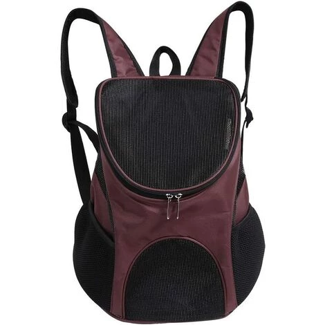 AIDUCHO Chien Carrier Backpack, Mains Libres Ventilation Réglable Mains Marcher Randonnée Voyager Double Sac à Bandoulière Pour Porter Chien Chien(café) 1 AIDUCHO Chien Carrier Backpack, Mains Libres Ventilation Réglable Mains Marcher Randonnée Voyager Double Sac à Bandoulière Pour Porter Chien Chien(café)