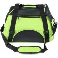 AIDUCHO Sacs De Transport Pour Petit Chiens Chats Lapins, Caisse De Transport Chat Respirant Et Pliable Cage Transport Chat, Vert -Cage, caisse et transport pour chien Soldes 32753301 4
