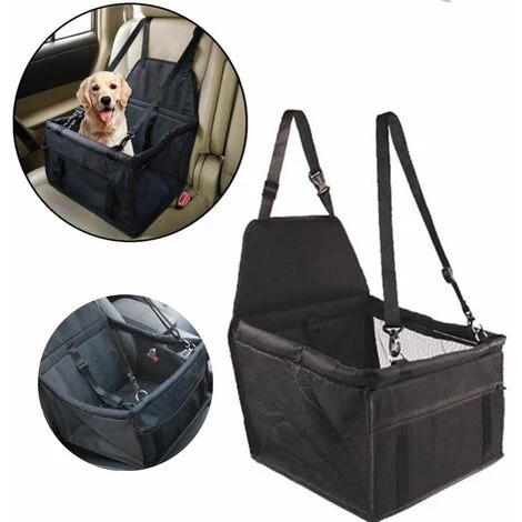 AIDUCHO Housse De Siège Auto Pour Chien Couverture Protection De Siège Voiture Avec Laisse De Sécurité Imperméable Respirante Pour Voyage Avec Chiot Petit Chien Chat (Noir) 1 AIDUCHO Housse De Siège Auto Pour Chien Couverture Protection De Siège Voiture Avec Laisse De Sécurité Imperméable Respirante Pour Voyage Avec Chiot Petit Chien Chat (Noir)