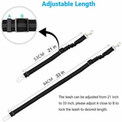 BETTERLIFE Lot De 2 Voiture Ceinture De Securite Pour Chien, Avec Absorption Des Chocs Et Mousqueton Elastique Reglable Pour Chien Harnais De Securite Superieure Pour Tous Les Chiens Et Chats, Noir 7 BETTERLIFE Lot De 2 Voiture Ceinture De Securite Pour Chien, Avec Absorption Des Chocs Et Mousqueton Elastique Reglable Pour Chien Harnais De Securite Superieure Pour Tous Les Chiens Et Chats, Noir -Cage, caisse et transport pour chien Soldes 33878652 3