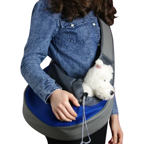 ASUPERMALL Sling Cat Transporteur De Chien Porteur De Chien Sling Sac Pet Sac A Bandouliere Sac Voyage Chien Mains Libres, Blue-S - Blue-S 1 ASUPERMALL Sling Cat Transporteur De Chien Porteur De Chien Sling Sac Pet Sac A Bandouliere Sac Voyage Chien Mains Libres, Blue-S - Blue-S