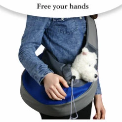 ASUPERMALL Sling Cat Transporteur De Chien Porteur De Chien Sling Sac Pet Sac A Bandouliere Sac Voyage Chien Mains Libres, Blue-S - Blue-S 7 ASUPERMALL Sling Cat Transporteur De Chien Porteur De Chien Sling Sac Pet Sac A Bandouliere Sac Voyage Chien Mains Libres, Blue-S - Blue-S -Cage, caisse et transport pour chien Soldes 34346294 3