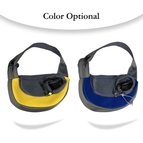 ASUPERMALL Sling Cat Transporteur De Chien Porteur De Chien Sling Sac Pet Sac A Bandouliere Sac Voyage Chien Mains Libres, Blue-S - Blue-S 5 ASUPERMALL Sling Cat Transporteur De Chien Porteur De Chien Sling Sac Pet Sac A Bandouliere Sac Voyage Chien Mains Libres, Blue-S - Blue-S – Image 5