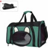 TODECO Sac De Transport Pour Animaux, Sac Pour Chats Et Chiens, 50 X 31 X 29 Cm, Vert, Matériau: Mesh Material, Polyester - Vert