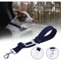 DIYOZZY Ceinture De Traction Réglable Pour Animaux De Compagnie En Tissu De Haute Qualité Avec Corde De Sécurité Pour Chien