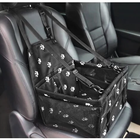 THSINDE Siège Auto Avec Laisse De Sécurité à Clipser Et Couverture Pour Chien, Très Adapté Aux Petits Animaux De Compagnie 1 THSINDE Siège Auto Avec Laisse De Sécurité à Clipser Et Couverture Pour Chien, Très Adapté Aux Petits Animaux De Compagnie