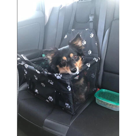 THSINDE Siège Auto Avec Laisse De Sécurité à Clipser Et Couverture Pour Chien, Très Adapté Aux Petits Animaux De Compagnie 5 THSINDE Siège Auto Avec Laisse De Sécurité à Clipser Et Couverture Pour Chien, Très Adapté Aux Petits Animaux De Compagnie – Image 5