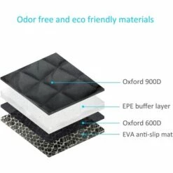 LITZEE Housse De Siège Auto Pour Chien Protection De Siège De Voiture Imperméable Et Résistante Aux Rayures Pour Chien. Convient à La Plupart Des Camions, Camionnettes Et Camping Car (noir). -Cage, caisse et transport pour chien Soldes 35462977 3