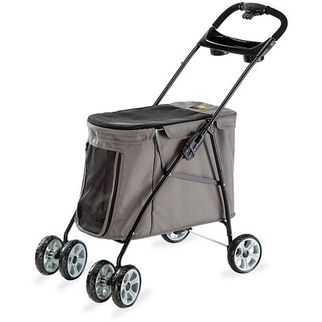 Ferplast GLOBETROTTER LARGE Poussette Pour Chiens De Taille Moyenne. Variante GLOBETROTTER LARGE - Mesures: 47 X 80 X H 100 Cm - 1 Ferplast GLOBETROTTER LARGE Poussette Pour Chiens De Taille Moyenne. Variante GLOBETROTTER LARGE - Mesures: 47 X 80 X H 100 Cm -