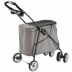 Ferplast GLOBETROTTER LARGE Poussette Pour Chiens De Taille Moyenne. Variante GLOBETROTTER LARGE - Mesures: 47 X 80 X H 100 Cm - 6 Ferplast GLOBETROTTER LARGE Poussette Pour Chiens De Taille Moyenne. Variante GLOBETROTTER LARGE - Mesures: 47 X 80 X H 100 Cm - -Cage, caisse et transport pour chien Soldes 36372473 3