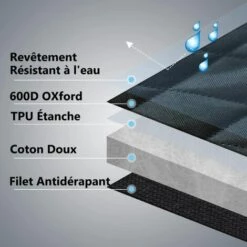 BETTERLIFE Housse Voiture Chien Imperméable Housses De Siège D'auto Pour Chien, Couverture Protection Voiture Chien Antidérapant Résistant Aux Rayures Avec Fenêtre De Visualisation Pour Voitures VUS 8 BETTERLIFE Housse Voiture Chien Imperméable Housses De Siège D'auto Pour Chien, Couverture Protection Voiture Chien Antidérapant Résistant Aux Rayures Avec Fenêtre De Visualisation Pour Voitures VUS -Cage, caisse et transport pour chien Soldes 36878890 4