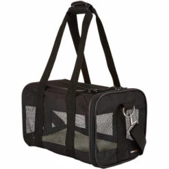 BETTERLIFE Sac De Transport à Parois Souples Pour Animal De Compagnie Noir Taille M