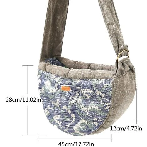 BETTERLIFE Sac De Transport Pour Petit Chien Chat Sac à Bandoulière Respirant Camouflage Sac De Voyage Chien Chiot Pour Petite Animaux Domestique Jusqu’à 7kg(Vert) 2 BETTERLIFE Sac De Transport Pour Petit Chien Chat Sac à Bandoulière Respirant Camouflage Sac De Voyage Chien Chiot Pour Petite Animaux Domestique Jusqu’à 7kg(Vert) – Image 2