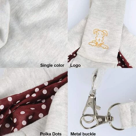 BETTERLIFE Sac De Transport Pour Chat/Chien, Single-épaule Sling Sac De Transport Pour Chien Et Chat Animaux De Compagnie Sling Sac Transporteur Titulaire, Gris 2 BETTERLIFE Sac De Transport Pour Chat/Chien, Single-épaule Sling Sac De Transport Pour Chien Et Chat Animaux De Compagnie Sling Sac Transporteur Titulaire, Gris – Image 2