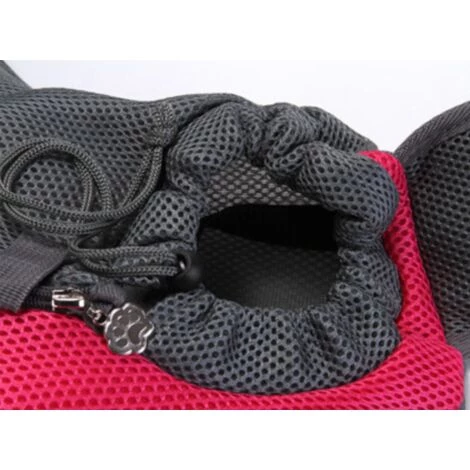 ILOVEMILAN Sac Messager Pour Animal De Compagnie, Sac De Transport Pour Animaux De Compagnie, Sac à Bandoulière En Filet Respirant Pour Petits Animaux De Compagnie, Sac De Mains Libres Pour Chat Et Chien Pour Voyager Rouge 3 ILOVEMILAN Sac Messager Pour Animal De Compagnie, Sac De Transport Pour Animaux De Compagnie, Sac à Bandoulière En Filet Respirant Pour Petits Animaux De Compagnie, Sac De Mains Libres Pour Chat Et Chien Pour Voyager Rouge – Image 3