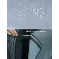 SUNFLOWER Véhicule Housse De Siège Coffre Protection Chien Couverture De Revêtement De Cargaison Animal De Compagnie Tapis Antidérapant Imperméable Universel Pour Les Camions Jeeps De SUV(132*104*43cm,gris) -Cage, caisse et transport pour chien Soldes 37469365 5